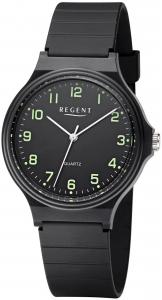 REGENT Аналоговые часы в черном цвете