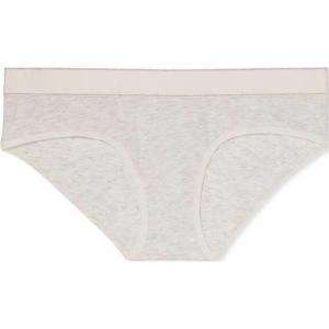 Victoria's Secret Женские трусы 1 упаковка Silver Gray Letter