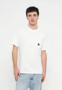 Футболка базового кроя с логотипом и карманом Element, White