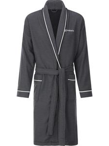 BABISTA Длинный халат 'Caravon' в темно-сером цвете