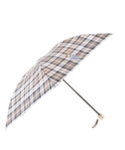 Женский складной зонт Polo Ralph Lauren в клетку с изображением медведя Polo