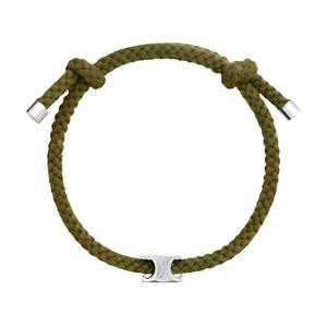 CELINE Браслет мужский, материал: Resin, Brass, цвет: Green