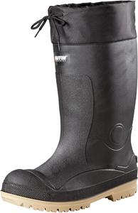 Унисекс ботинки Baffin TITAN Industrial водонепроницаемые с защитным стальным носком и пластиной, без шнуровки, с системой съемного внутреннего ботинка, черный