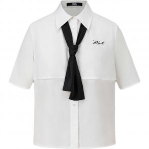 KARL LAGERFELD / Karl Lagerfeld Jeans Рубашка KARL LAGERFELD женская белая