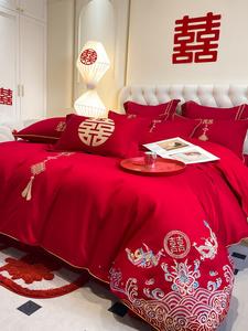 FUANNA Комплект постельного белья 4 предмета, простыня на резинке 180 см, пододеяльник 220x240 см