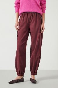 Брюки карго Ava Washed Hush, красный