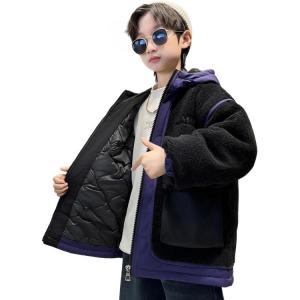 Утепленная куртка для детей 3-7 лет PROTECTCAMEL, черный