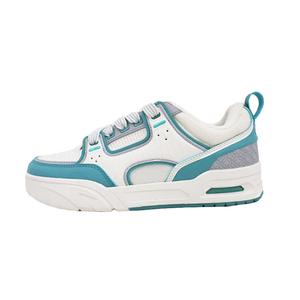 ANTA Износостойкие, нескользящие, низкие кроссовки для скейтбординга, женские, белые, зеленые