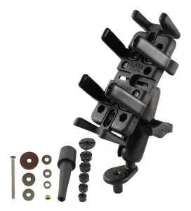 Комплект для крепления телефона на стойку с упором для пальцев RAM Mounts, черный