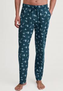 Пижамные брюки Calida MIT SEITENTASCHEN, Dark Glen/Green