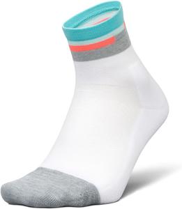 Носки Feetures Unisex Elite Light Cushion Quarter, Aquatic White