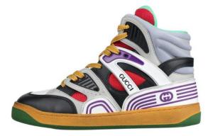 Женские кроссовки Gucci Basket, мультиколор