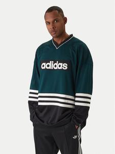 Лонгслив loose fit JV8467 Adidas, зеленый