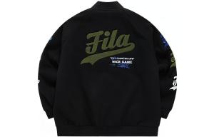 Бейсбольная куртка мужская черный Fila Fusion