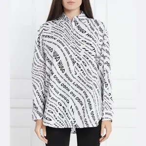 Рубашка ellisa классического кроя Hugo, белый