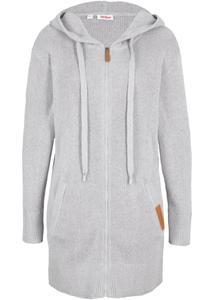 Вязаное пальто John Baner Jeanswear, серый