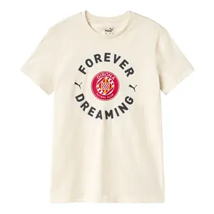 Футболка Forever.Dreaming Jr. Детская футболка ФК «Жирона» Puma, бежевый