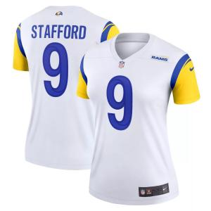 Женская белая майка Nike Matthew Stafford Los Angeles Rams Legend Nike