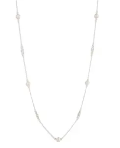 Ожерелье из искусственного жемчуга и кубических цирконий Lauren Ralph Lauren, white