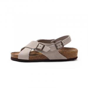 Слипоны женские серый/коричневый/черный Devo Life, желто-коричневый замша