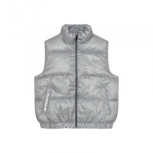 Aape Пуховик с нашивкой логотипа, Gray GY2