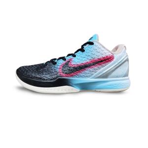Zoom Kobe 6 'All Star 2.0' амортизация, износостойкие низкие баскетбольные кроссовки для мужчин Nike, синий/черный
