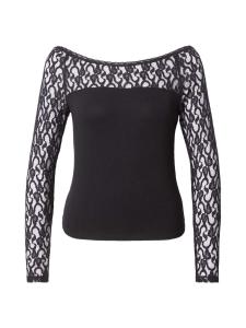 ABOUT YOU Лонгслив 'Dotta' в черном цвете