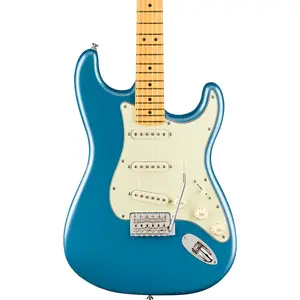 Электрогитара Fender American Professional Classic Stratocaster с грифом из клена, Faded Lake Placid Blue