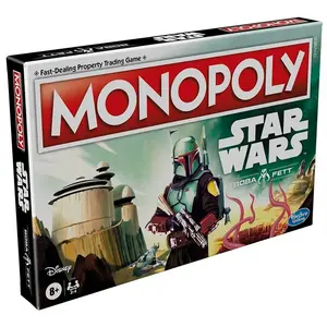 Настольная игра Hasbro Monopoly Boba Fett Star Wars (на испанском языке), мультиколор