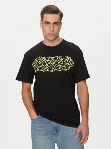 Футболка обычного кроя Woven Signature Heat 60300355 Karl Kani, черный