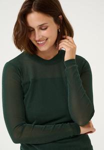 Блуза KAOLGA GLITTER MESH Kaffe, зеленый