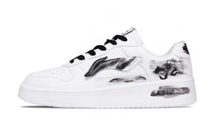 Понтонные лодки устойчивые к истиранию увеличивающие высоту лоу-топ скейтборд обувь унисекс LINING, белый