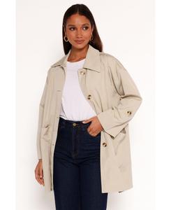 Женская куртка Stella с воротником на пуговицах Petal and Pup, Taupe