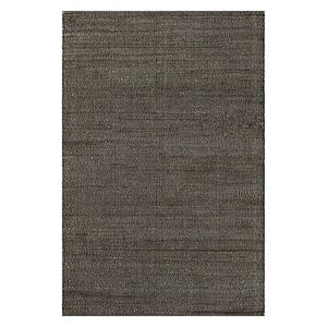 Ковер Elfriede Farmhouse из смеси джута Nuloom, серый, 122x122 см, круглый
