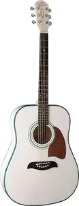 Акустическая гитара Oscar Schmidt OG2WH-A Dreadnought. Белая