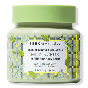 Отшелушивающий скраб для тела Milk Scrub Beekman 1802, Glacial Mint & Eucalyptus