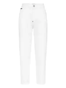 Джинсы Mom Fit Philipp Plein, белый