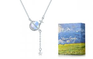 VAN GOGH Серебряное колье S925 для женщин