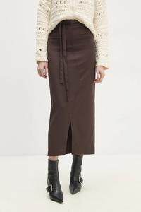 Юбка Answear.Lab, коричневый