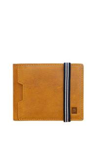 Кожаный кошелек двойного сложения 'Columbia' PRIMEHIDE, желтый