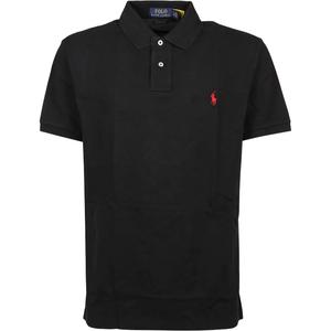 Поло с вышивкой пони Polo Ralph Lauren, черный