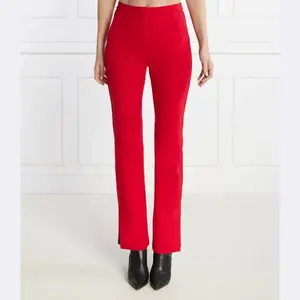 Брюки-Сигареты прямого кроя Karl Lagerfeld, красный
