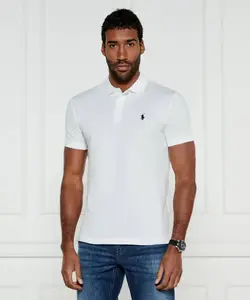 Футболка поло Slim fit Polo Ralph Lauren, белый