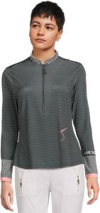 Женский топ Live To Dream с длинными рукавами Sunsense на молнии 1/4 Jamie Sadock, Azalea Pink