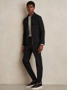 Облегающие спортивные брюки Climb Tapered Reiss, Black