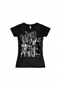 Новая футболка для девочек «Волшебник страны Оз» — Дороти и Фрай LOGOSHIRT, черный