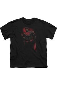 Футболка с коротким рукавом для детей "Superman Red Son" Gildan