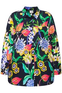 Блуза Ulla Popken, темно-синий