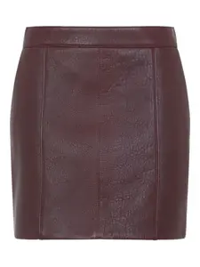 Мини-юбка со вставками Chloé, красный