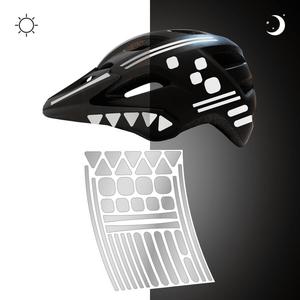 RIESEL DESIGN светоотражающие наклейки, велосипедный шлем, светоотражающая пленка для горного велосипеда для безопасности